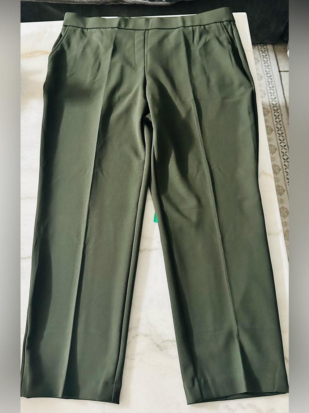 Hilary Radley Olive Dress Trousers
